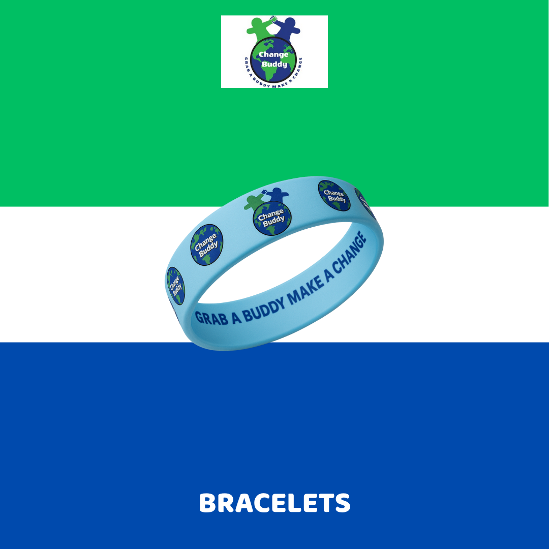 A Wristband Change Buddy Signature Blue