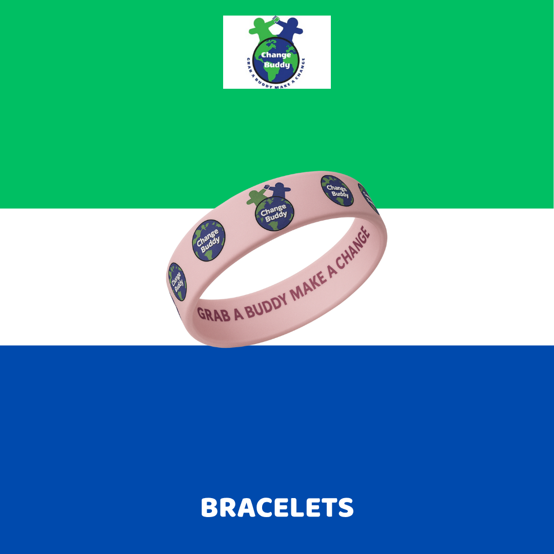 A Wristband Change Buddy Signature Pink