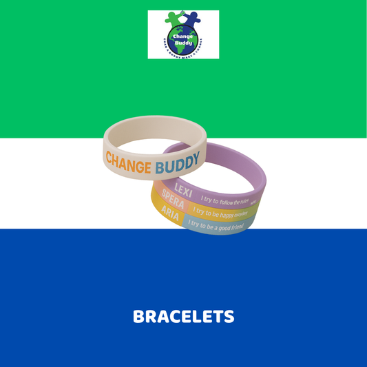 A Wristband - Change Buddy 4 Pk Bracelets
